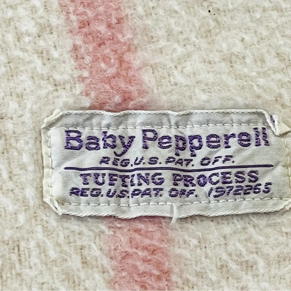 Baby Pepperell blanket please smoke